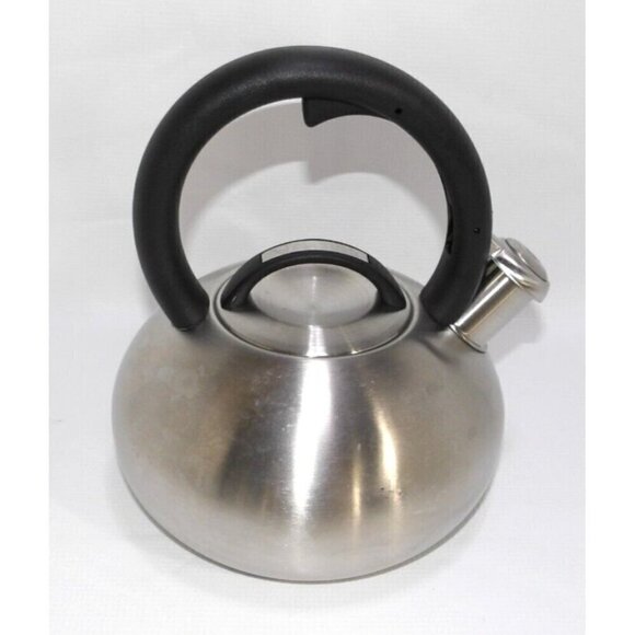 CUSINART stainless steel 2 QT whistling tea kettle CTK-SS4 - Picture 1 of 5